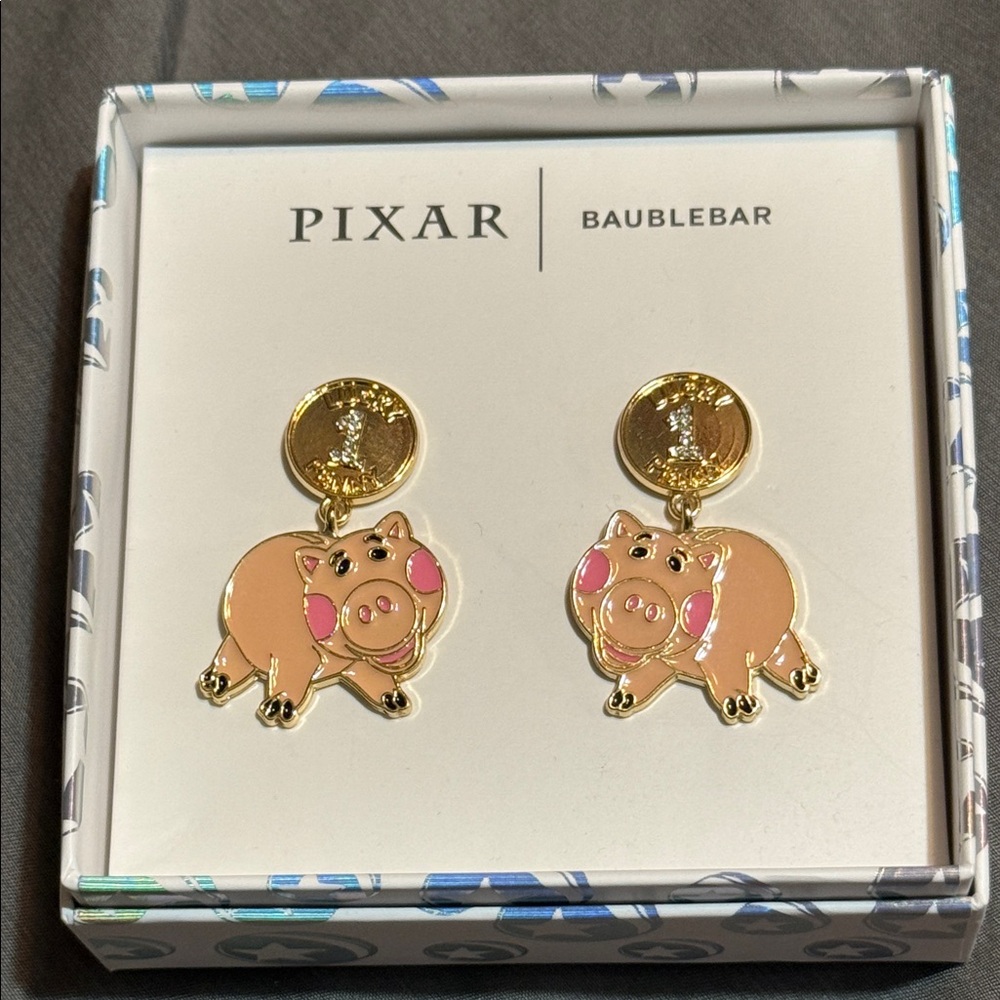 Baublebar Disney Pixar Ham Coin Dangling Earrings